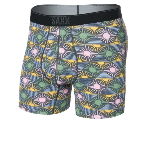 Saxx Quest Quick Dry Mesh Boxer Brief - SS25-Homme Fitness