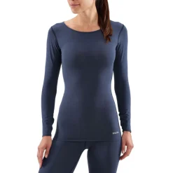 Skins DNAmic Sleep Recovery femme manches longues haut de compression-Femme Hauts À Manches Longues