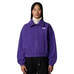 The North Face 100 Glacier 1/2 zip femme polaire-Femme Outdoor|Hauts À Manches Longues