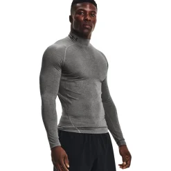Under Armour HeatGear compression Mock manches longues Top - SS25-Homme Hauts À Manches Longues