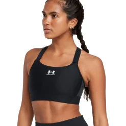Under Armour HeatGear High Crossback femme brassière - SS25-Femme Fitness|Brassières