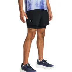 Under Armour Launch 2-en-1 5 pouce Men's short - SS25-Homme Fitness|Shorts