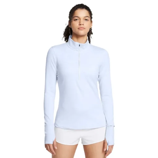 Under Armour Qualifier demi zip femme Top - AW24-Femme Hauts À Manches Longues