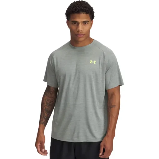 Under Armour Tech Textured T-Shirt-Homme Running|T-shirts