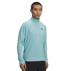 Under Armour Tech Textured demi zip Men's Top - SS25-Homme Running|Hauts À Manches Longues