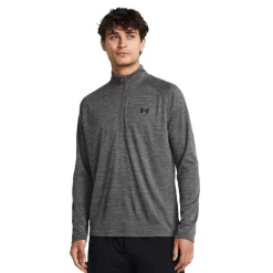 Under Armour Tech Textured demi-zip Top - SS25-Homme Running|Hauts À Manches Longues