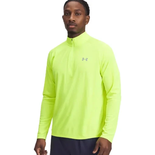 Under Armour Tech Textured haut demi-zip - SS25-Homme Running|Hauts À Manches Longues