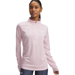 Under Armour Tech Twist femme 1/2 zip Top - SS25-Femme Hauts À Manches Longues