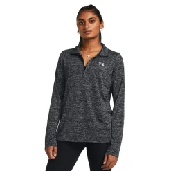 Under Armour Tech Twist femme 1/2 zip Top - SS25-Femme Hauts À Manches Longues