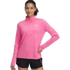 Under Armour Tech Twist femme 1/2 zip Top - SS25-Femme Hauts À Manches Longues