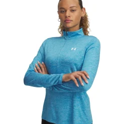 Under Armour Tech Twist femme 1/2 zip Top - SS25-Femme Running|Hauts À Manches Longues