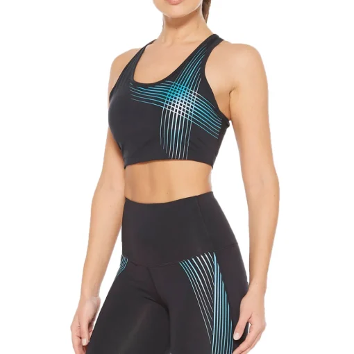 2XU Active Low Impact femme Crop Top-Femme Fitness|Brassières