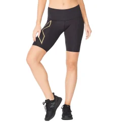 2XU Light Speed Mid-Rise compression femme short - SS25-Femme Cyclisme|Fitness