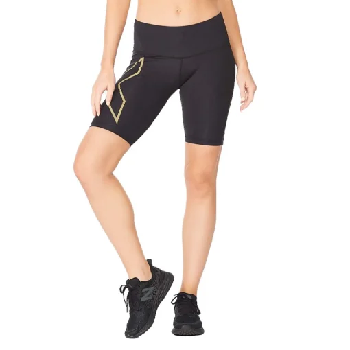 2XU Light Speed Mid-Rise compression femme short - SS25-Femme Cyclisme|Fitness
