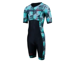 ZONE3 Activate Plus manches courtes Trisuit-Homme Triathlon|Natation