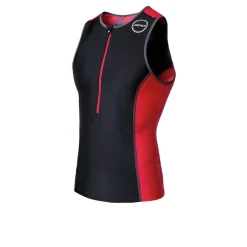 ZONE3 Aquaflo Plus Top-Homme Triathlon|Débardeurs